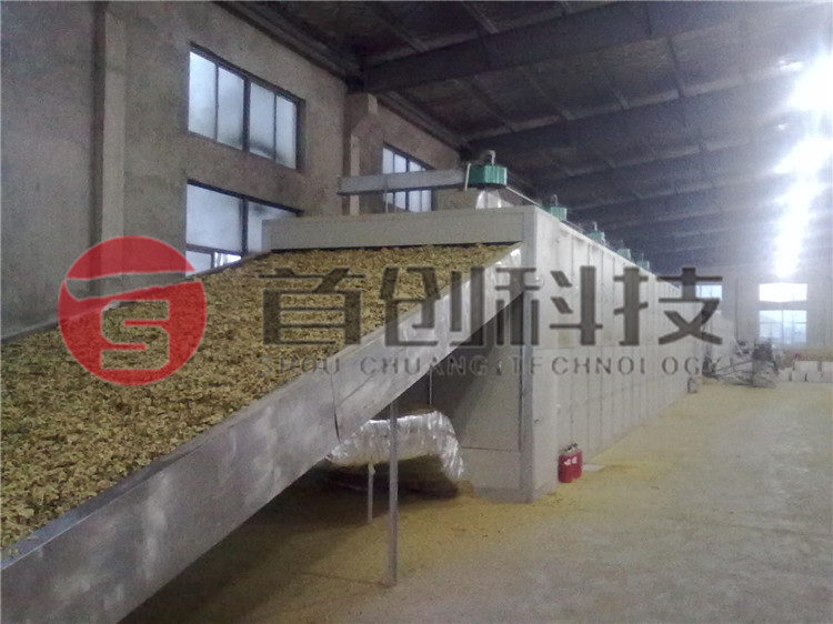 网带式野菊花干燥机.jpg 网带式野菊花干燥机.jpg